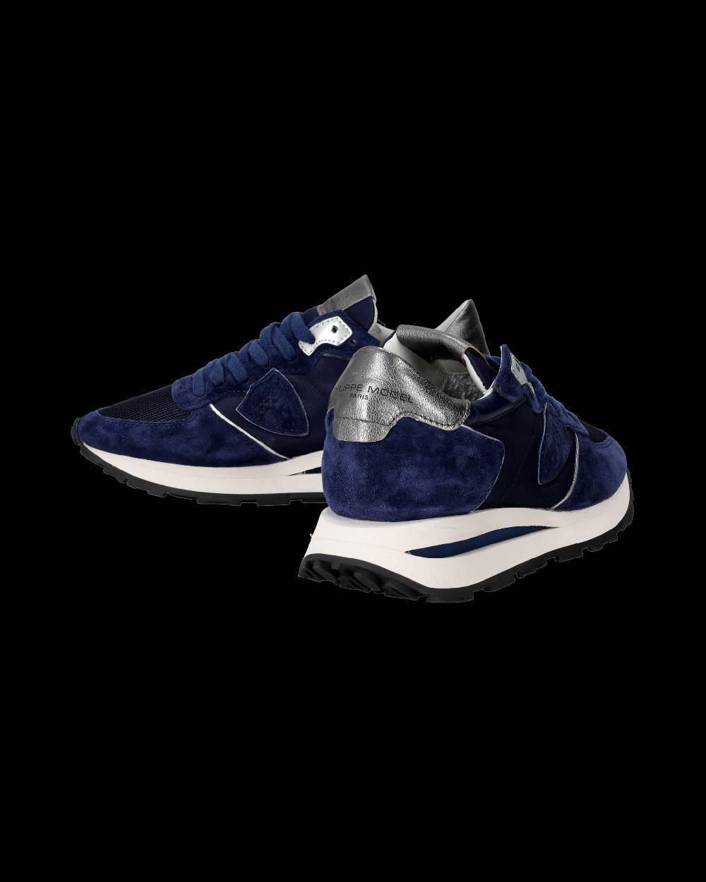 Philippe Model Sneaker basse Tropez Haute donna - blu Outlet