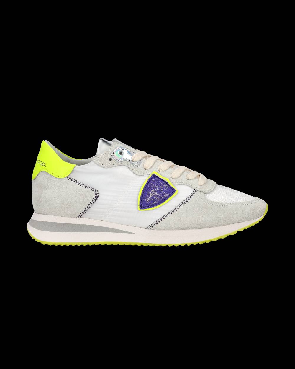 Philippe Model Sneaker running Trpx da donna - Bianco e giallo In Vendita