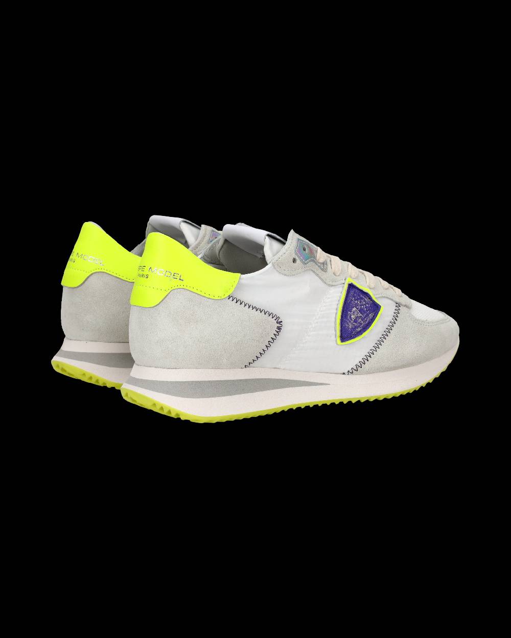 Philippe Model Sneaker running Trpx da donna - Bianco e giallo In Vendita