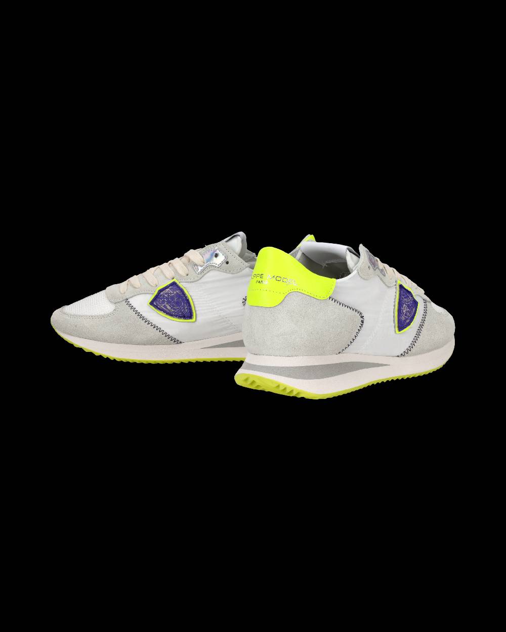 Philippe Model Sneaker running Trpx da donna - Bianco e giallo In Vendita
