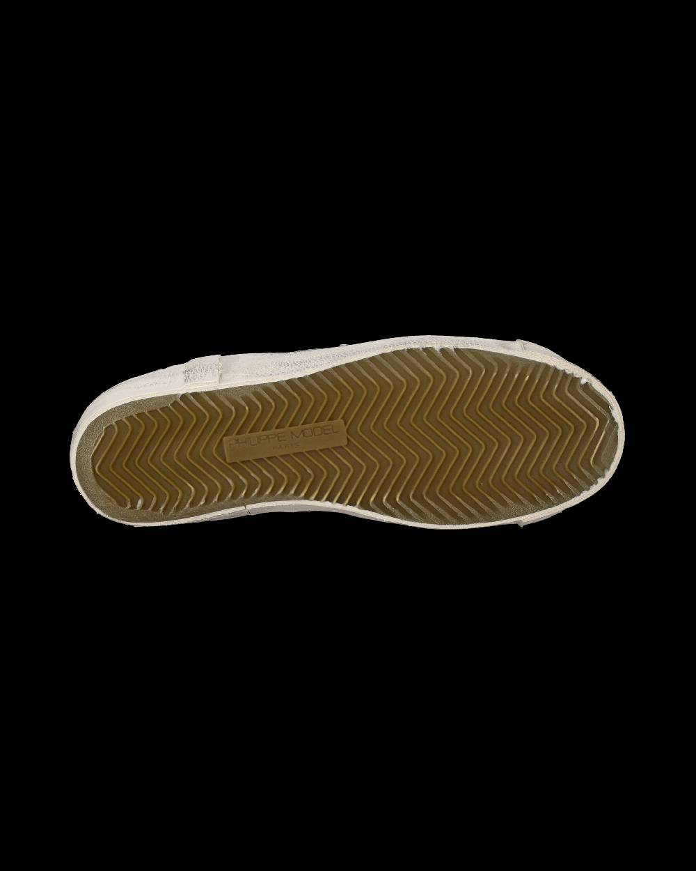 Philippe Model Sneakers Prsx da Donna Bianche e Grigie in Pelle Saldi