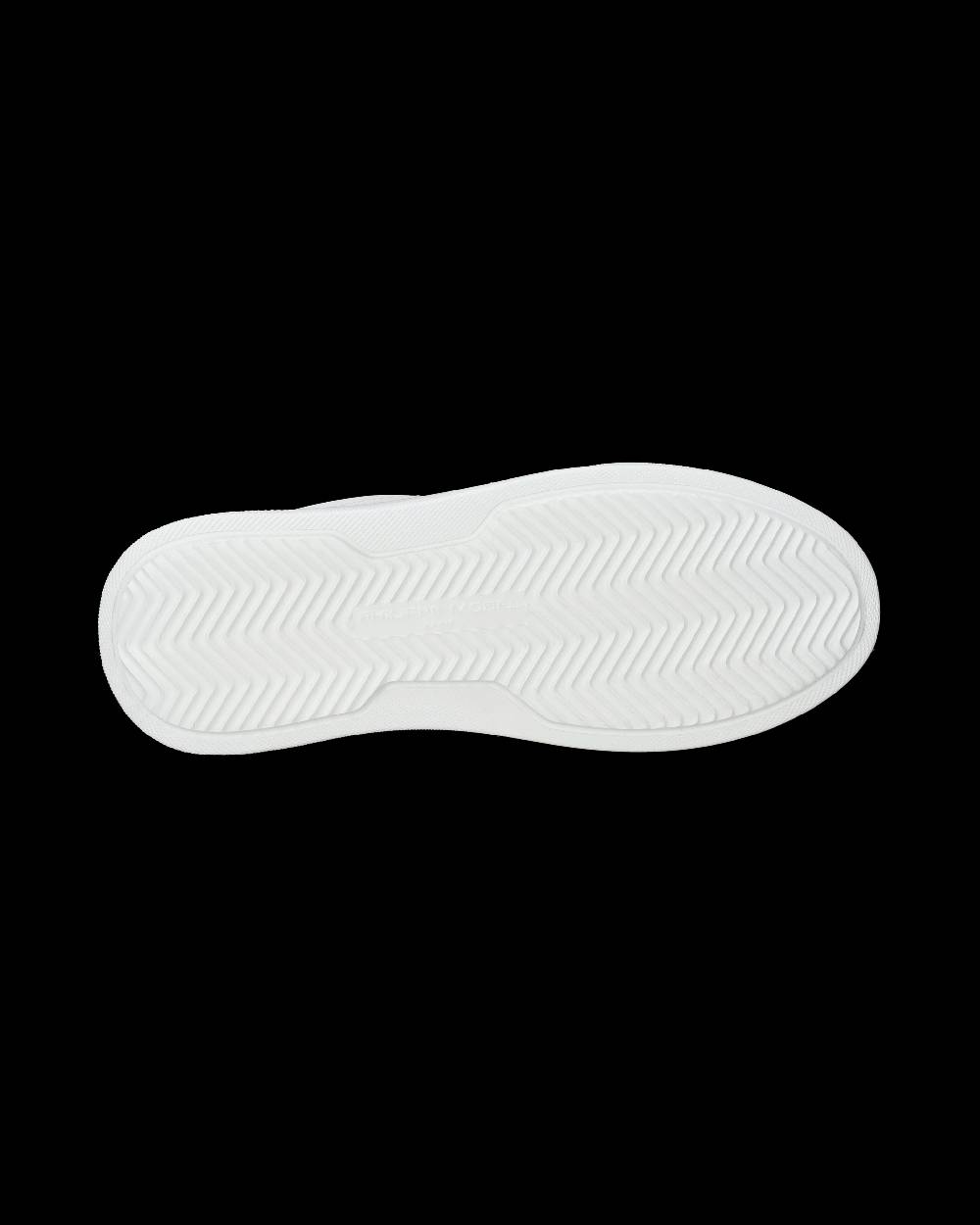 Philippe Model Sneakers Temple da Donna Bianche e Oro in Pelle E Vernice Offerte