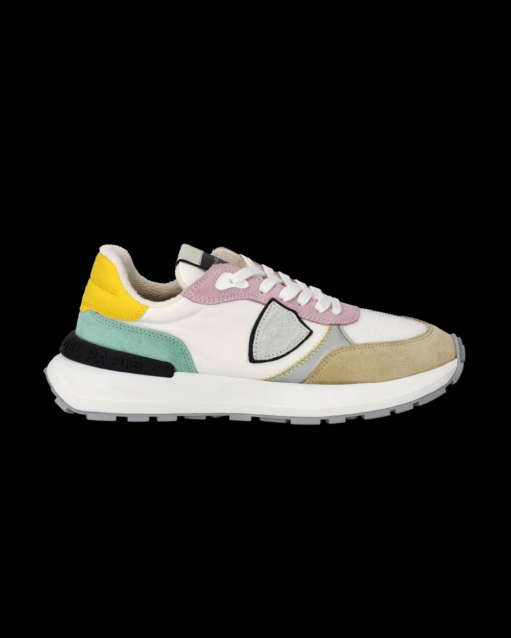Philippe Model Sneakers Antibes da Donna Bianche e Rosa in Tessuto Tecnico Hotsell