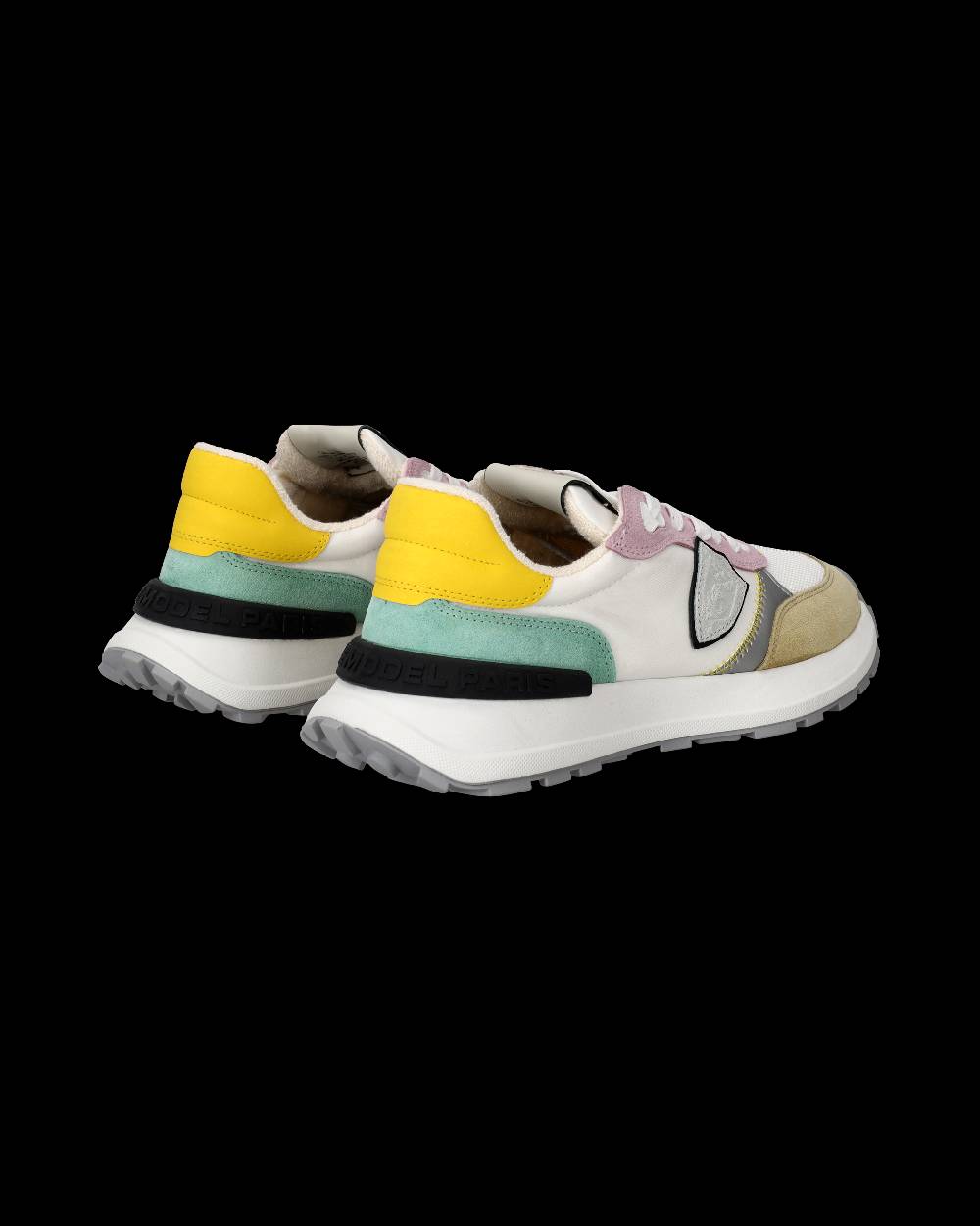 Philippe Model Sneakers Antibes da Donna Bianche e Rosa in Tessuto Tecnico Hotsell