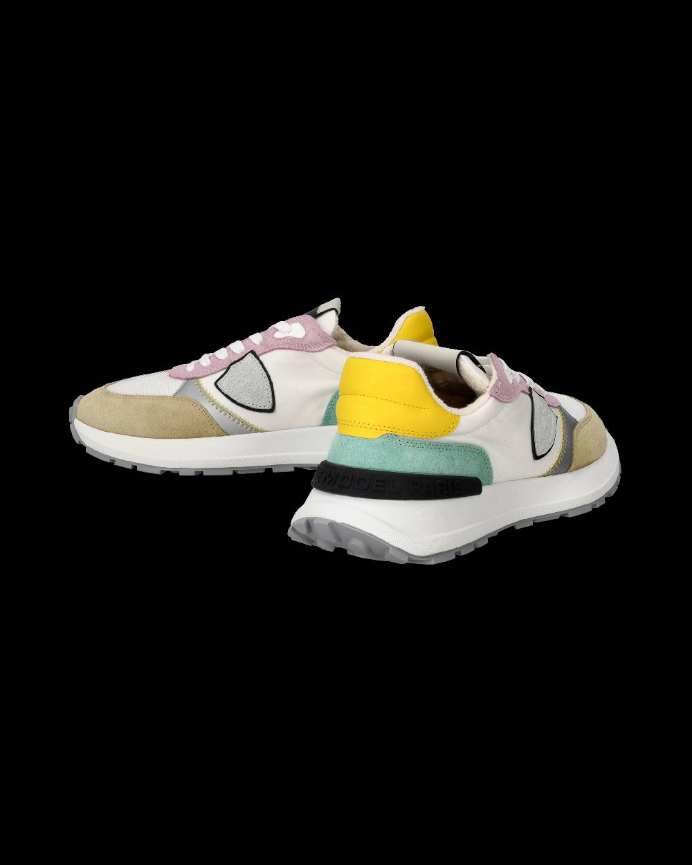 Philippe Model Sneakers Antibes da Donna Bianche e Rosa in Tessuto Tecnico Hotsell