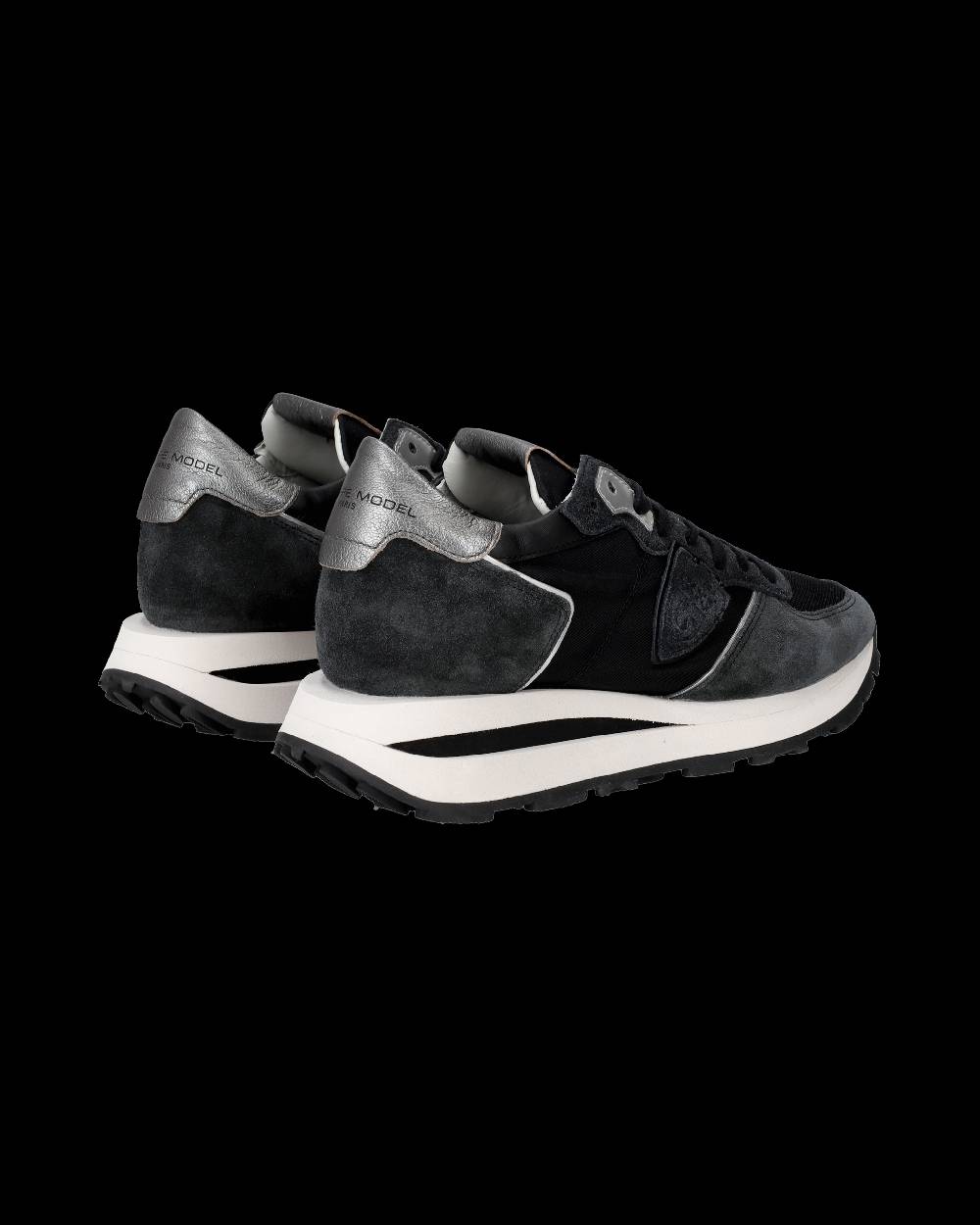Philippe Model Sneaker basse Tropez Haute donna - nero Vendita Calda