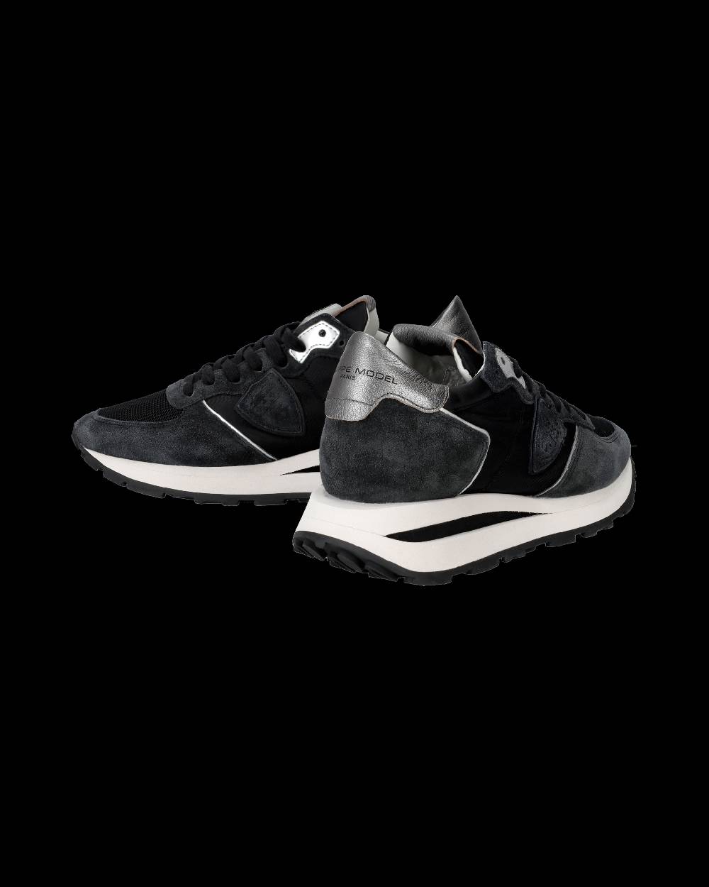 Philippe Model Sneaker basse Tropez Haute donna - nero Vendita Calda