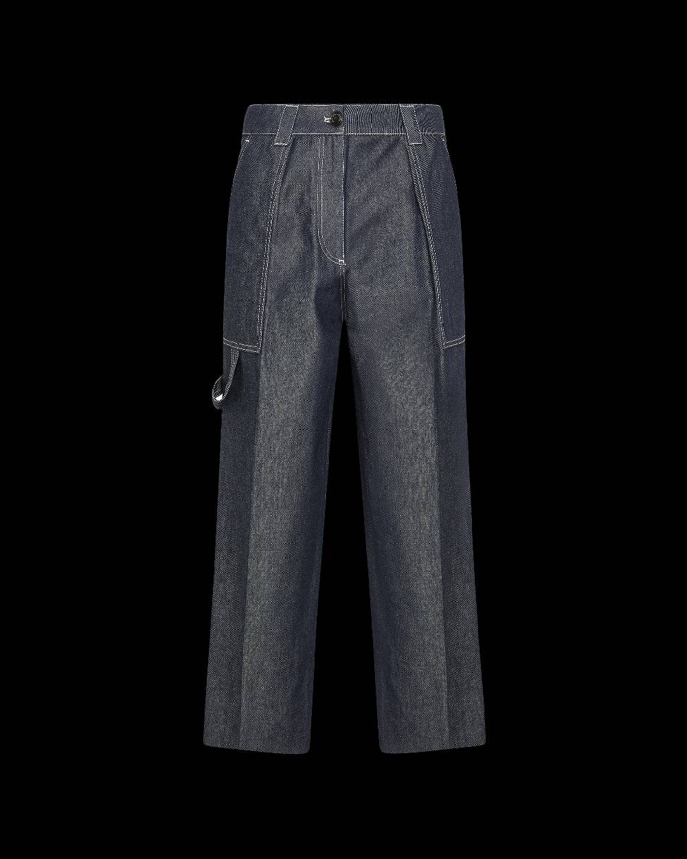 Philippe Model Jeans Coline da Donna Blu in Denim Italia