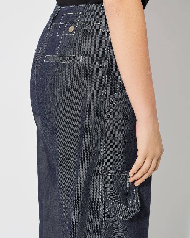 Philippe Model Jeans Coline da Donna Blu in Denim Italia