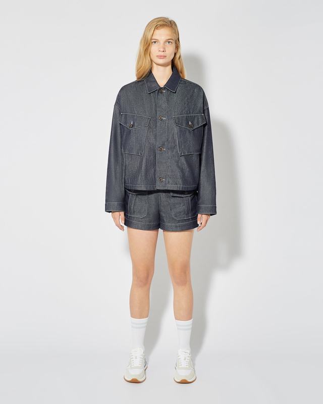 Philippe Model Giacca in denim Giselle da Donna Blu in Denim 2025