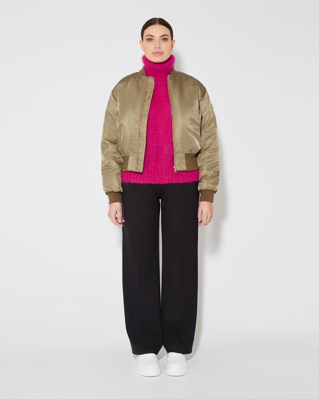 Philippe Model Dolcevita Romaine da Donna Viola in Lana Mohair Spedizione Gratuita