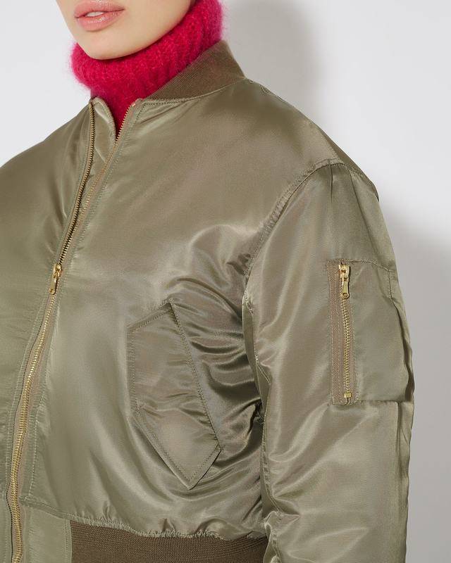 Philippe Model Giacca bomber Giulliet da Donna Verde in Jersey Qualità Garantita