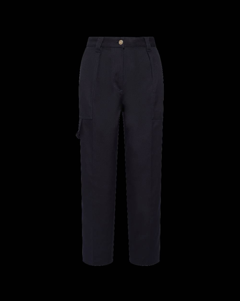 Philippe Model Pantaloni regular Coline da Donna Blu in Cotone Pezzi Unici