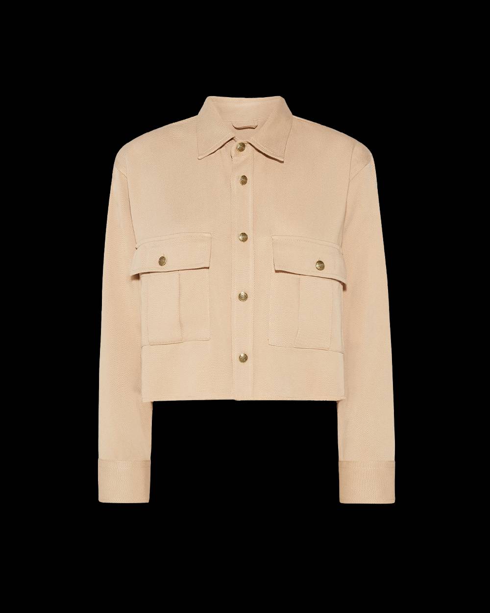 Philippe Model Camicia militare Dorette da Donna Marrone in Cotone Acquista Ora