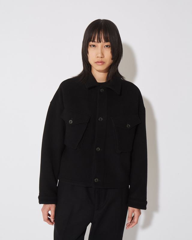Philippe Model Giacca Giselle da Donna Nera in Lana