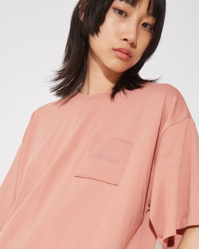 Philippe Model T-Shirt Monique da Donna Rosa in Jersey Online