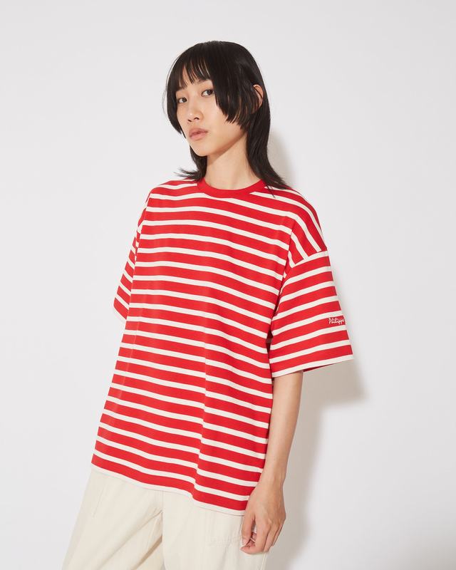 Philippe Model T-Shirt Monique da Donna Rossa in Cotone Outlet