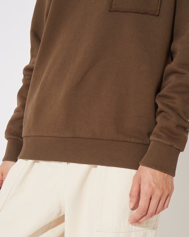 Philippe Model Felpa girocollo Belle da Donna Marrone in Jersey Saldi