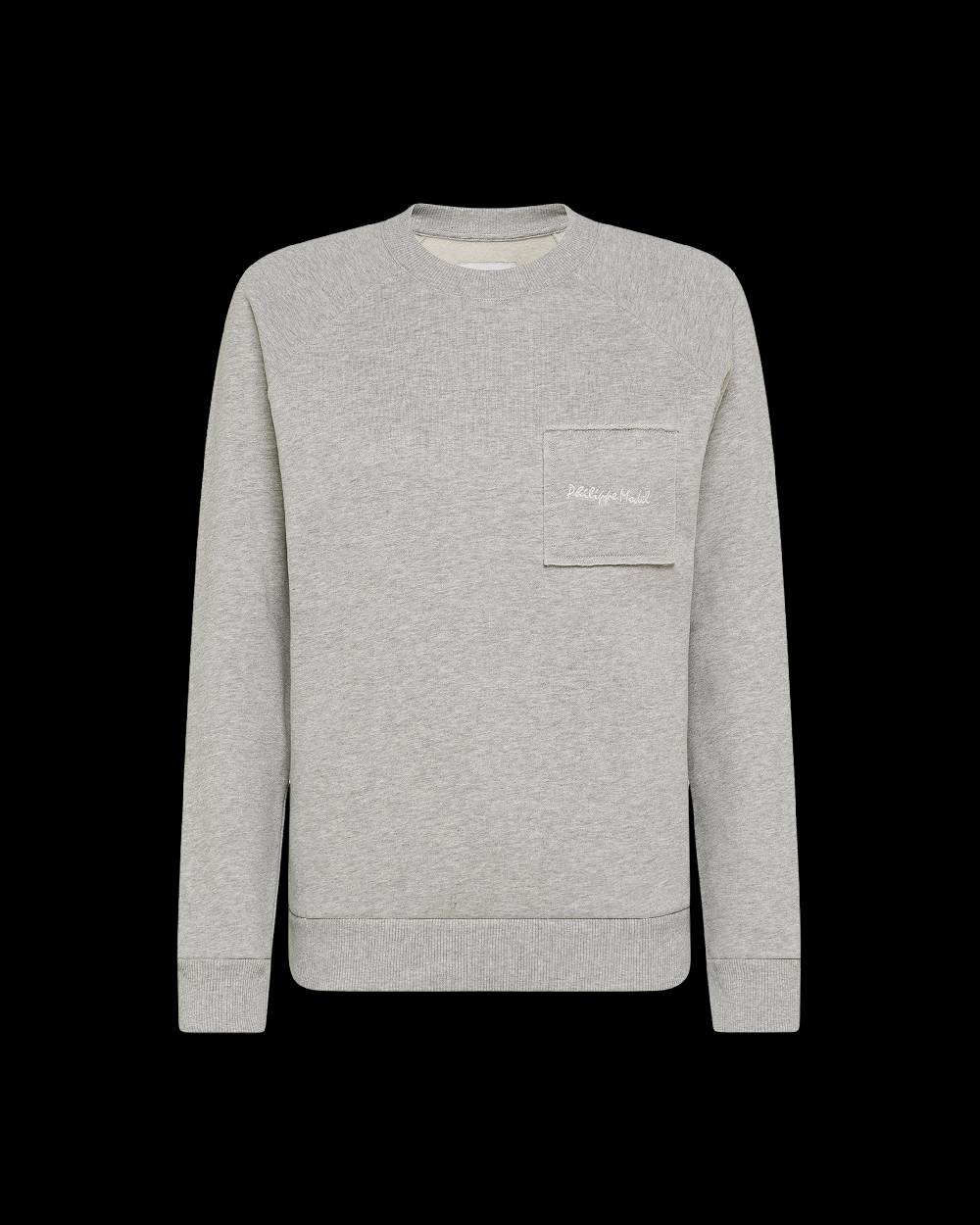 Philippe Model Felpa girocollo Belle da Donna Grigia in Jersey Offerte