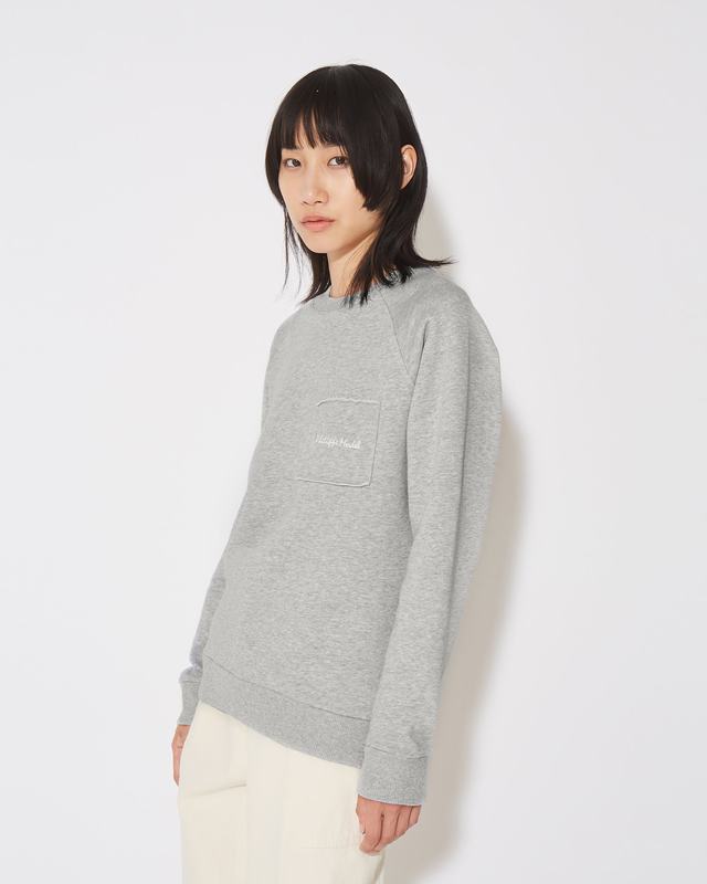 Philippe Model Felpa girocollo Belle da Donna Grigia in Jersey Offerte