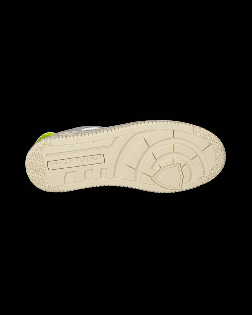 Philippe Model Sneaker basse Lyon uomo - bianco, blu e giallo Vendita Calda