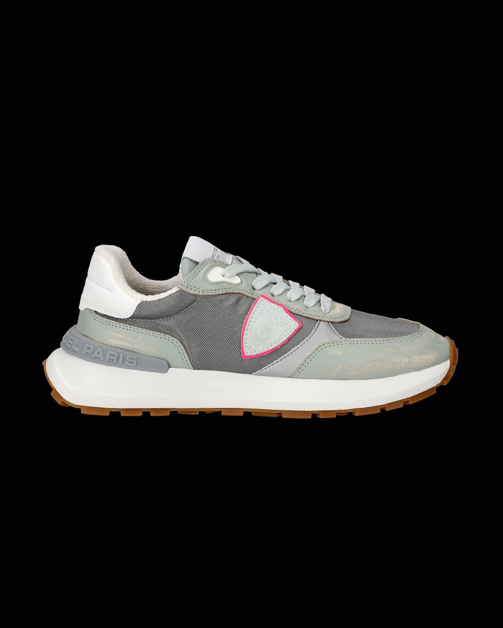 Philippe Model Sneakers Antibes da Donna Verdi in Tessuto Tecnico 2025