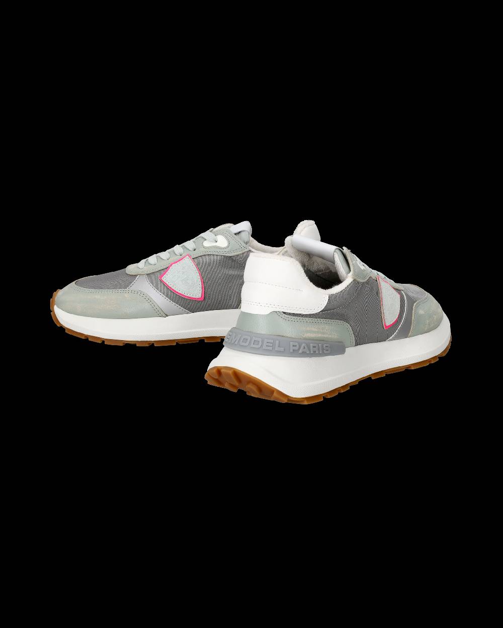 Philippe Model Sneakers Antibes da Donna Verdi in Tessuto Tecnico 2025