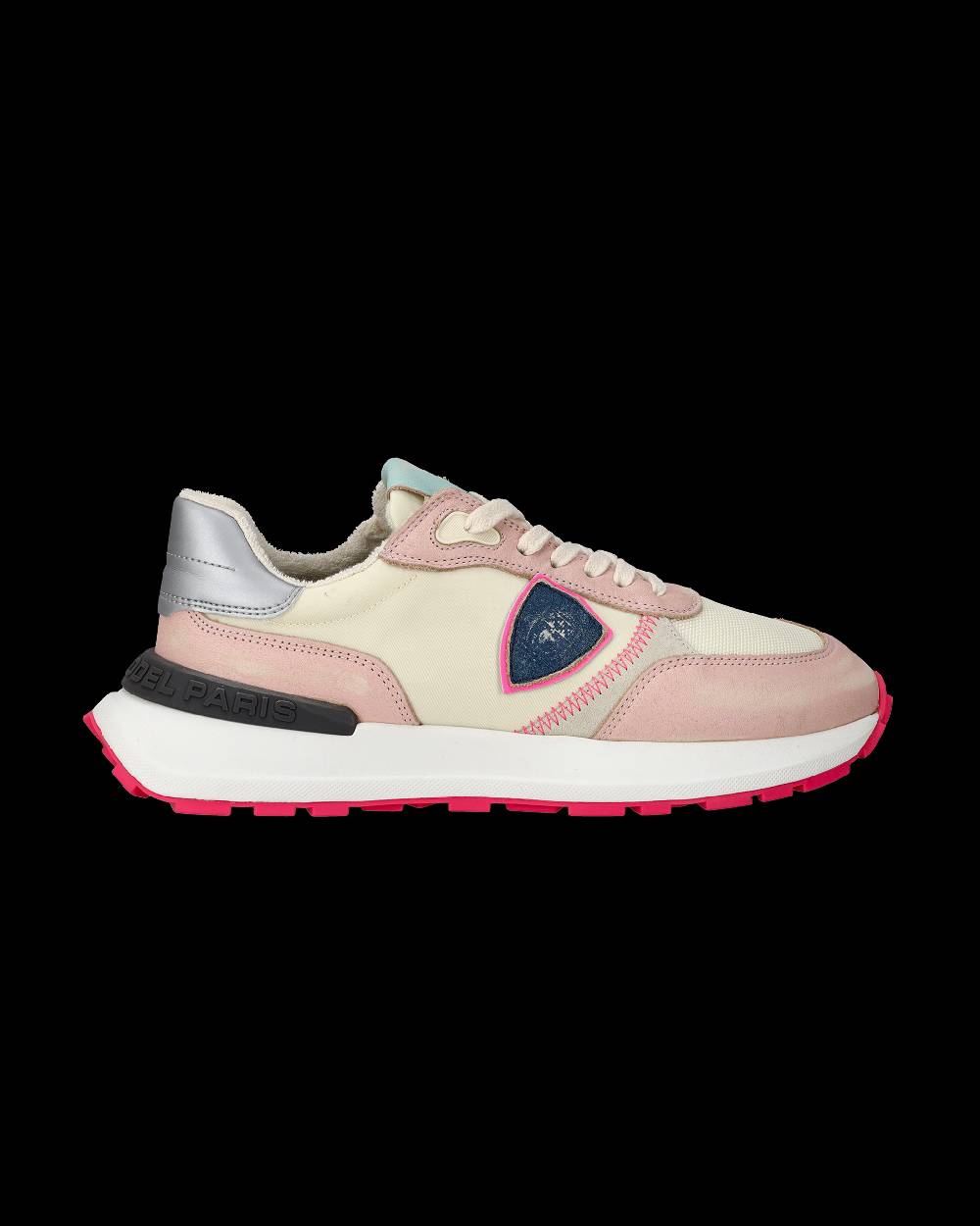 Philippe Model Sneaker running basse Antibes donna - rosa e burro Italy