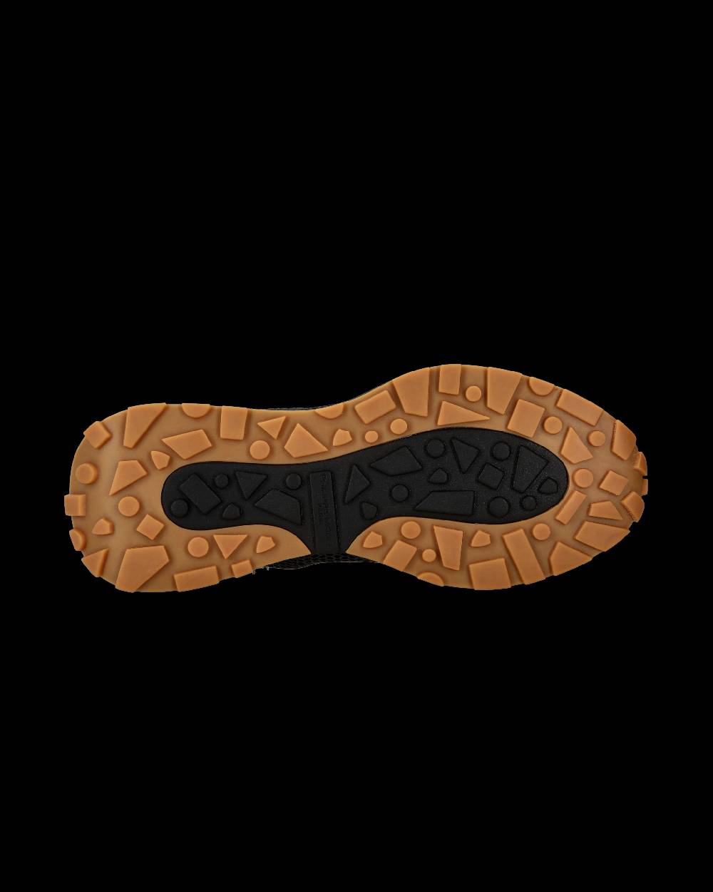 Philippe Model Sneaker sportive Antibes da uomo in nylon e pelle - Nero e arancione Nuovo