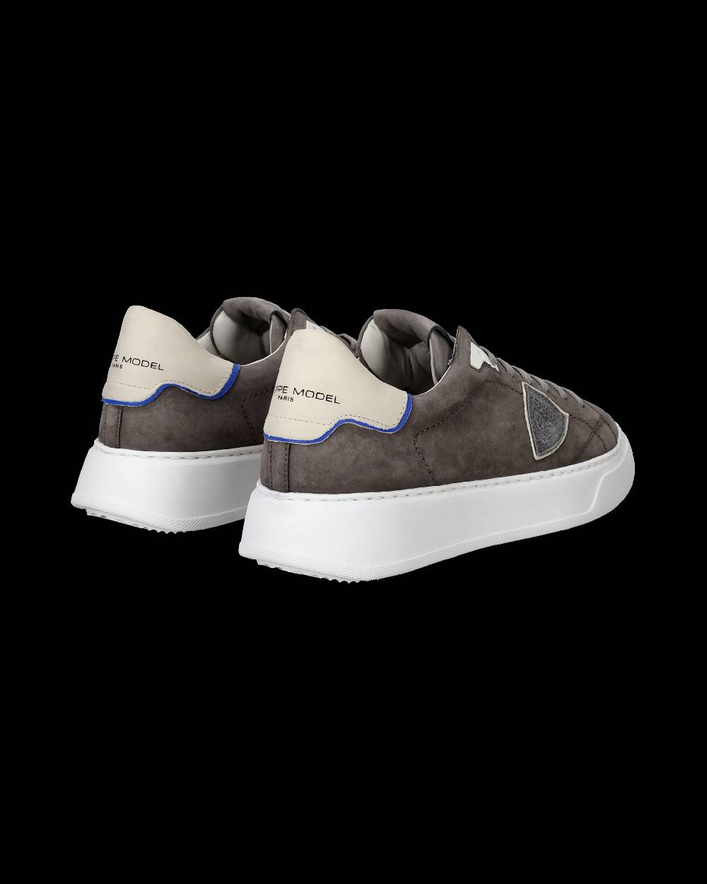 Philippe Model Sneaker basse Temple uomo - antracite Spedizione Gratuita