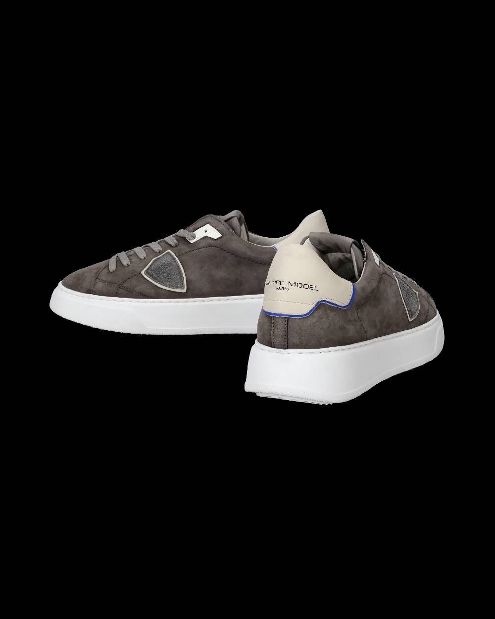 Philippe Model Sneaker basse Temple uomo - antracite Spedizione Gratuita