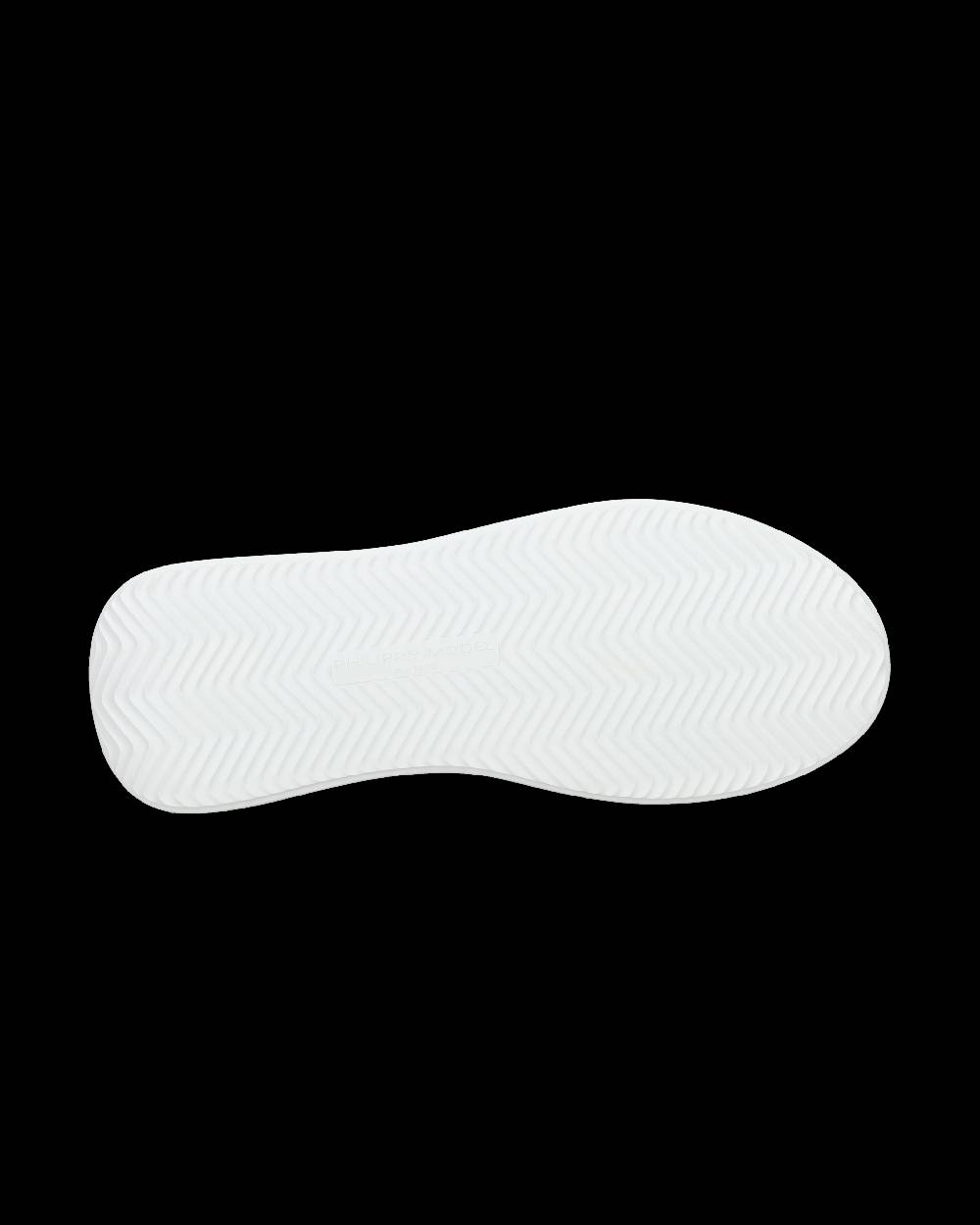 Philippe Model Sneaker casual Tres Temple da donna in pelle - Argento e bianco Shopping online