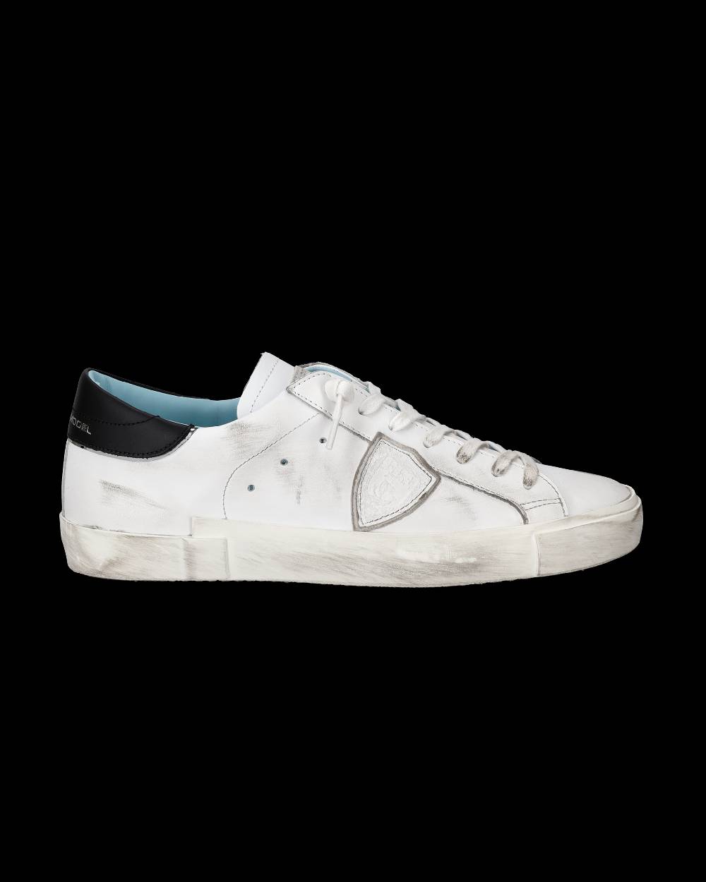 Philippe Model Sneaker bassa Prsx uomo - bianco e nero Offerta Giorno del Papà