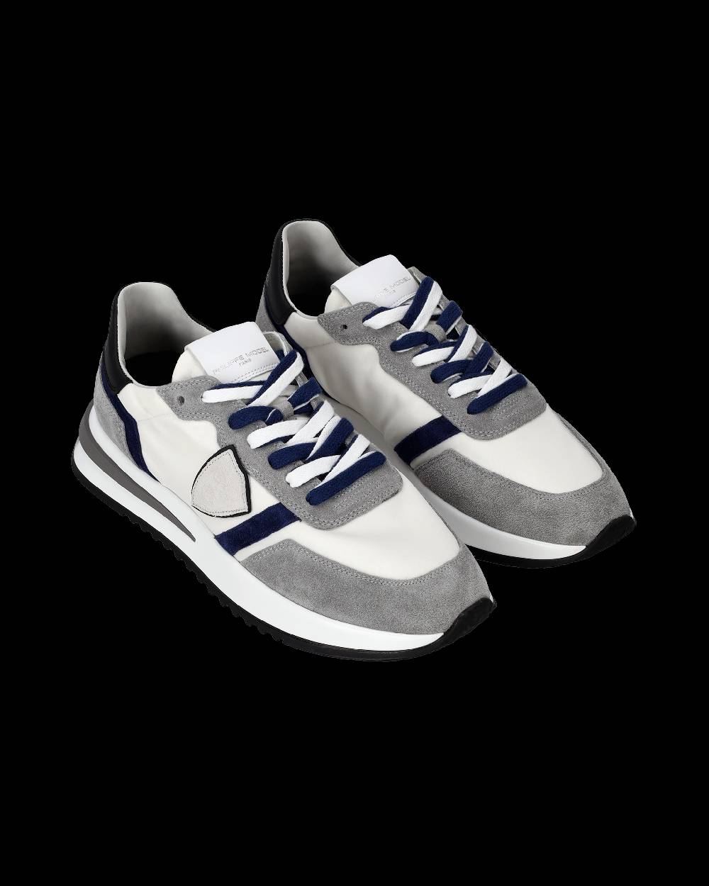 Philippe Model Sneaker basse Tropez 2.1 uomo - bianco e blu Offerta San Valentino