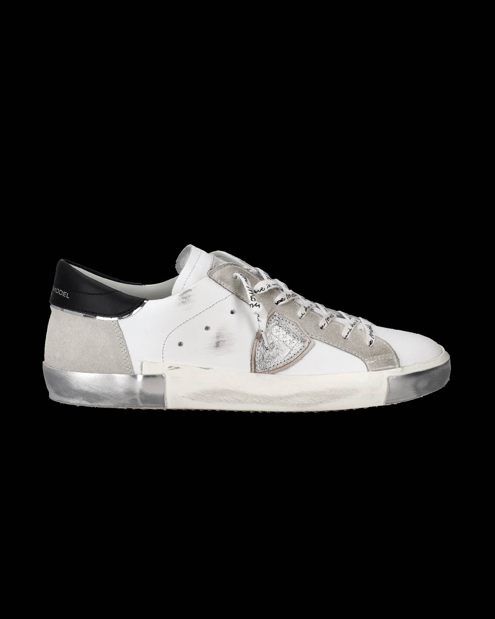 Philippe Model Sneaker bassa Prsx uomo - bianco e argento Offerta Anniversario