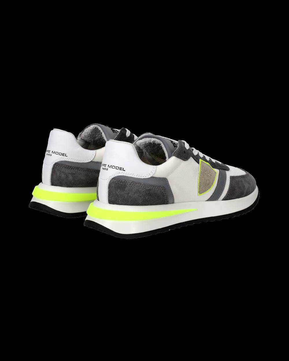Philippe Model Sneakers Tropez 2.1 da Uomo Bianche e Grigie in Tessuto Tecnico Vendita calda