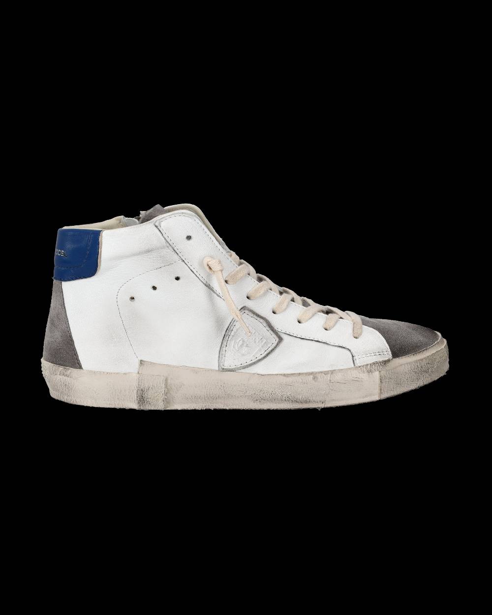 Philippe Model Sneaker high Prsx uomo - bianco e grigio Online Outlet