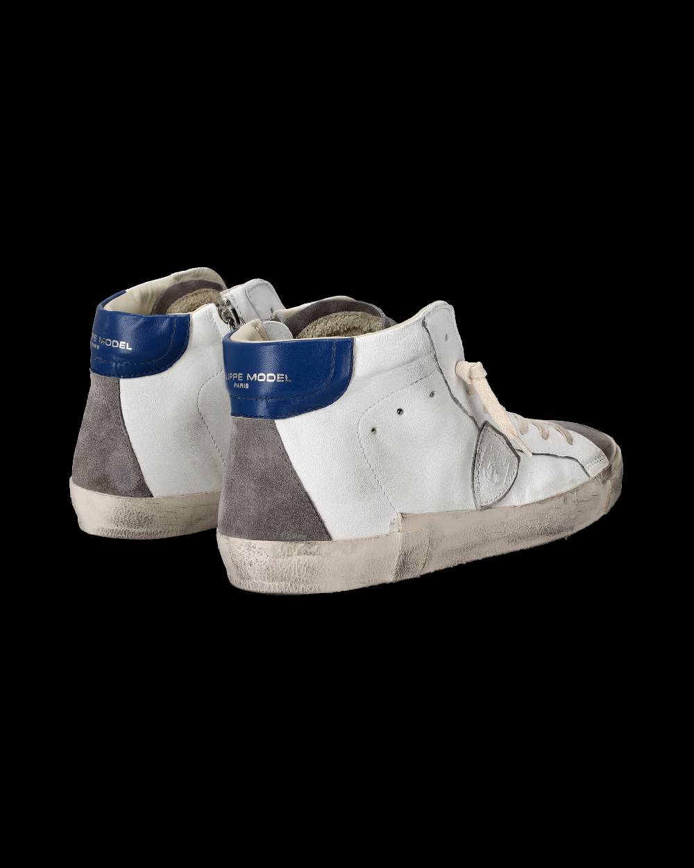 Philippe Model Sneaker high Prsx uomo - bianco e grigio Online Outlet