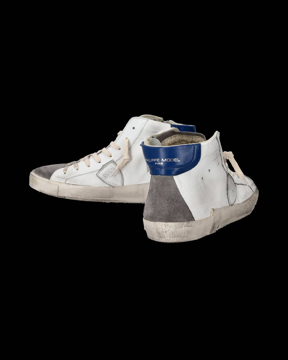 Philippe Model Sneaker high Prsx uomo - bianco e grigio Online Outlet