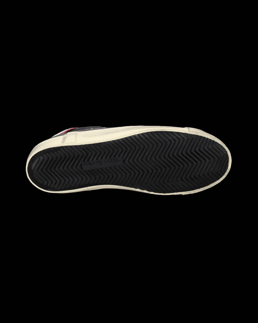 Philippe Model Sneakers Prsx da Uomo Nere e Rosse in Pelle Lightning offer