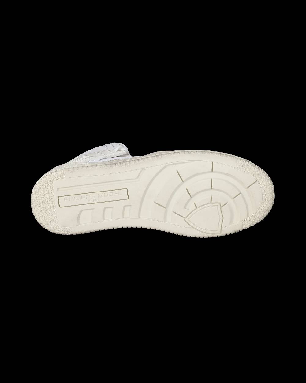 Philippe Model Sneakers Alte La Grande da Uomo Bianche in Pelle Grandi sconti