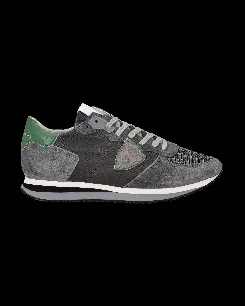 Philippe Model Sneaker basse Trpx uomo - antracite e verde Sconti VIP