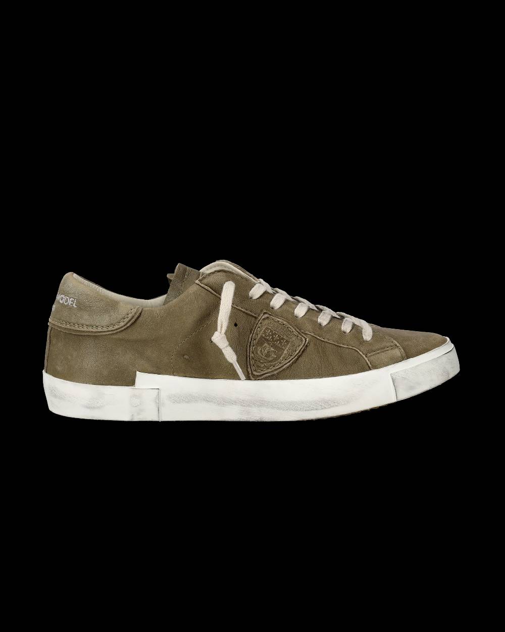Philippe Model Sneakers Prsx da Uomo Verde in Pelle Morbida Prezzo basso