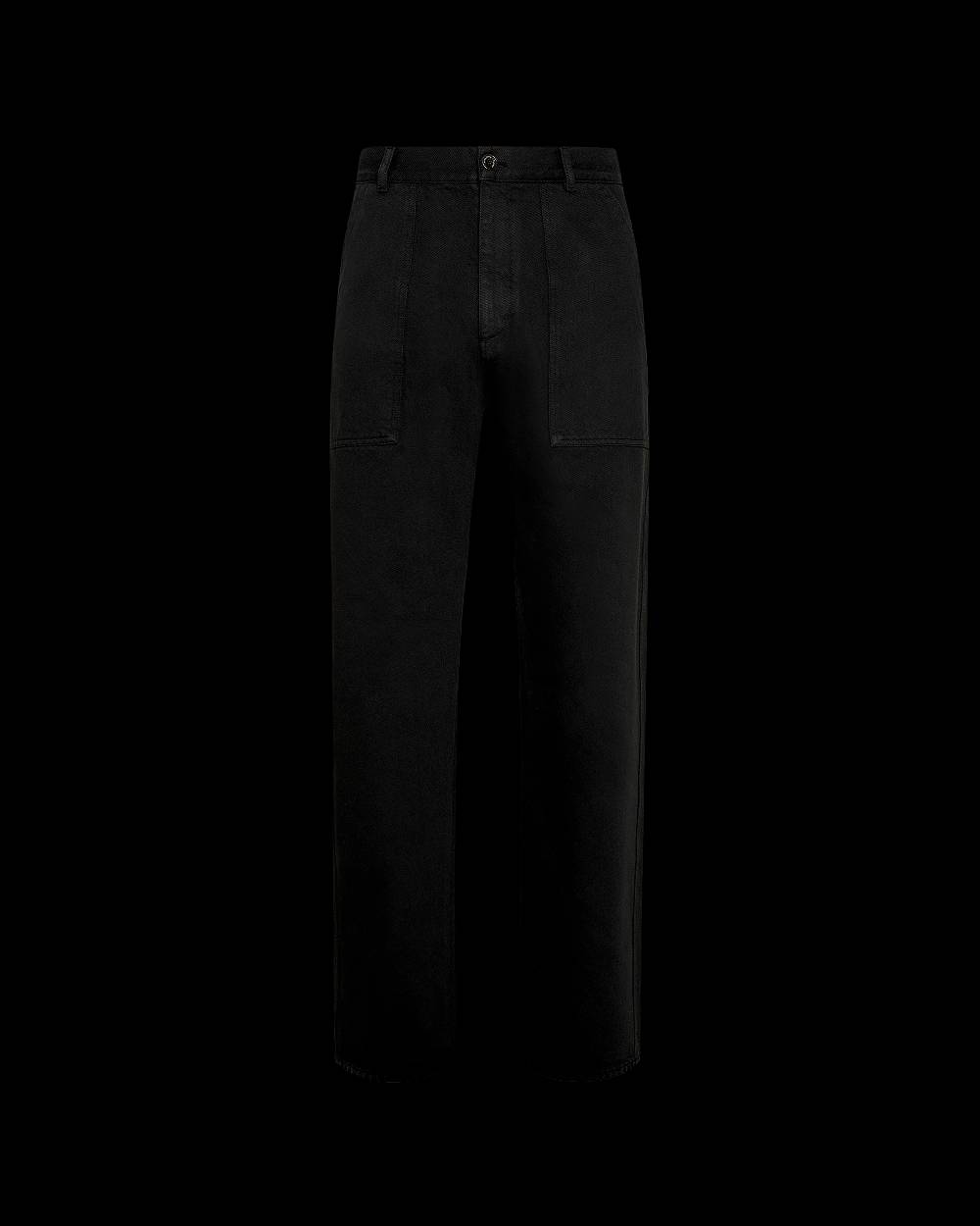 Philippe Model Pantaloni CHARLES da Uomo Neri in Bull Denim Super Saving Price