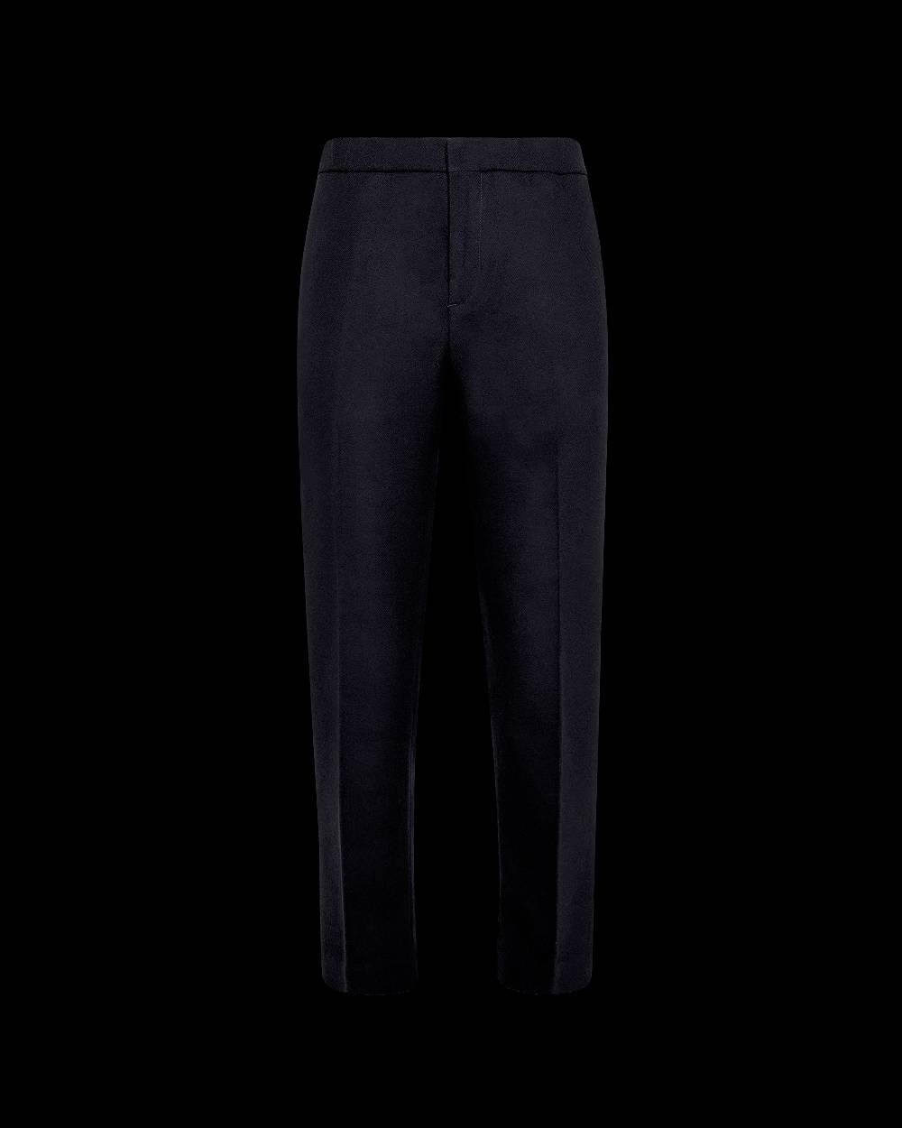Philippe Model Pantaloni CESAR da Uomo Blu in Lana Ritorno libero