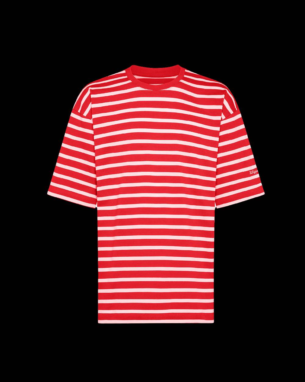 Philippe Model T-Shirt Maurice da Uomo Rossa in Cotone ACQUISTA ORA