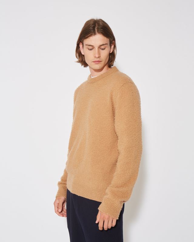 Philippe Model Felpa Rafael da Uomo Cammello in Lana Ultimi due giorni
