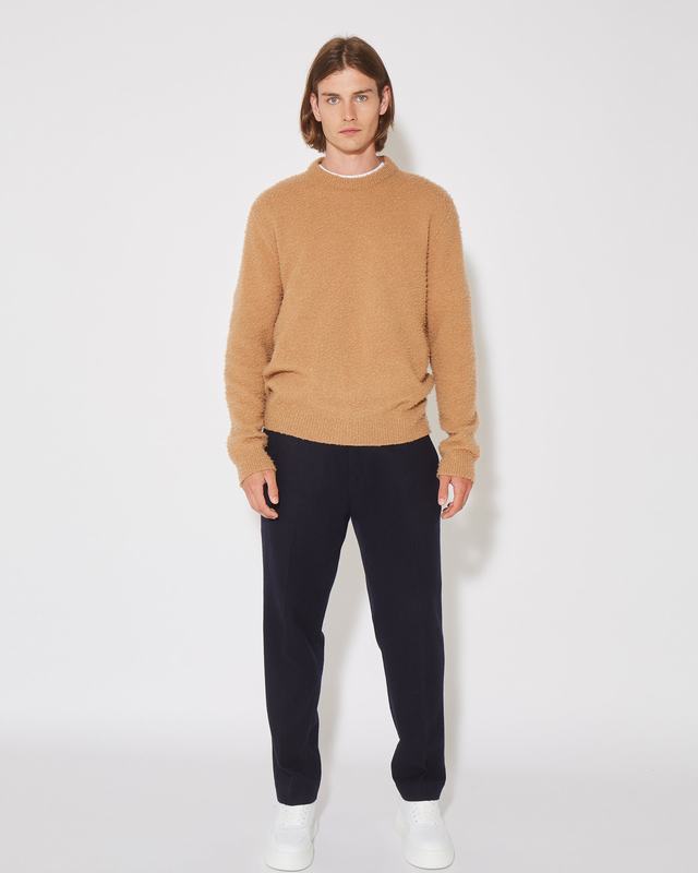 Philippe Model Felpa Rafael da Uomo Cammello in Lana Ultimi due giorni