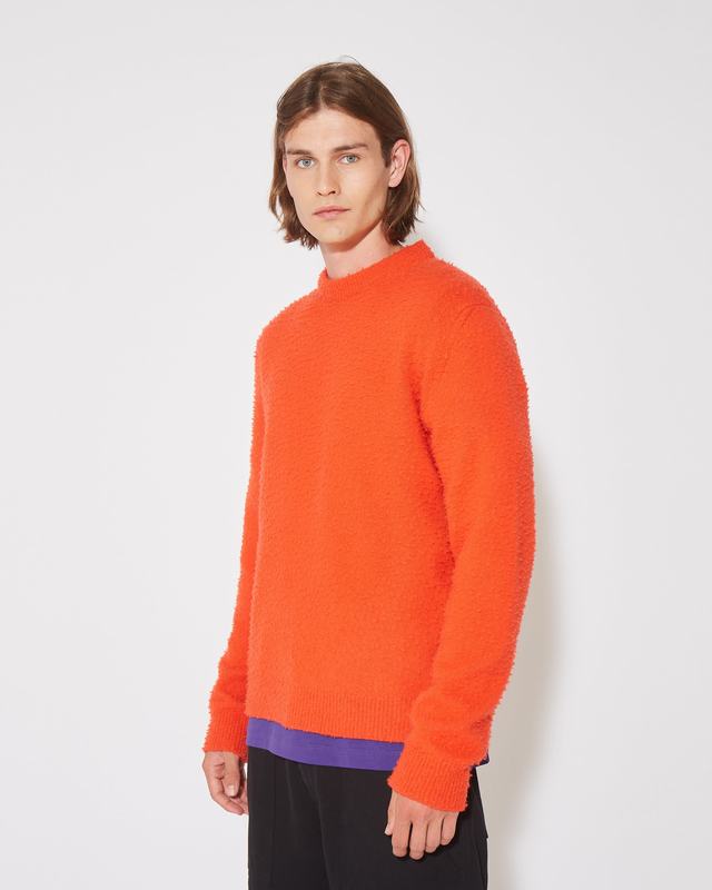 Philippe Model Felpa Rafael da Uomo Arancione in Lana Promozione temporanea