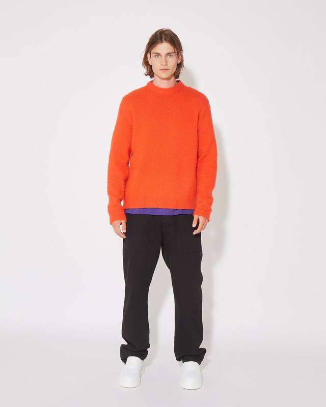 Philippe Model Felpa Rafael da Uomo Arancione in Lana Promozione temporanea